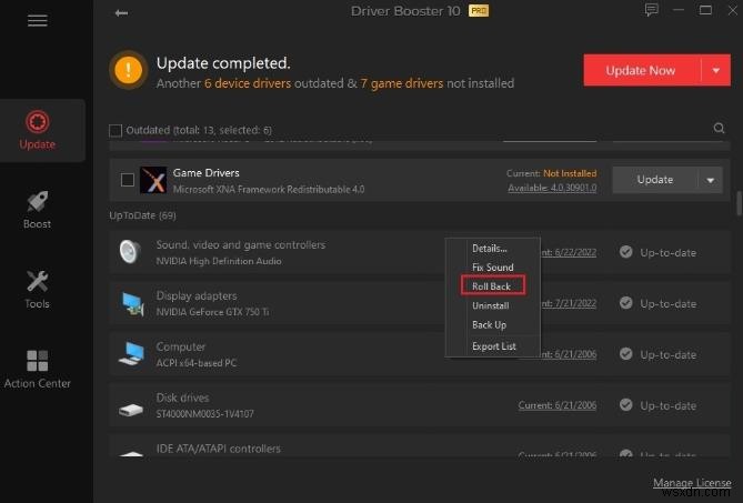 Windows 11/10/8/7에서 NVIDIA 드라이버 롤백하는 방법: 단계별 완벽 가이드