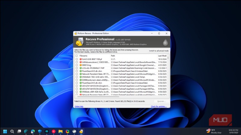 Windows 빠른 포맷의 충격적인 진실: 데이터는 사라지지 않는다