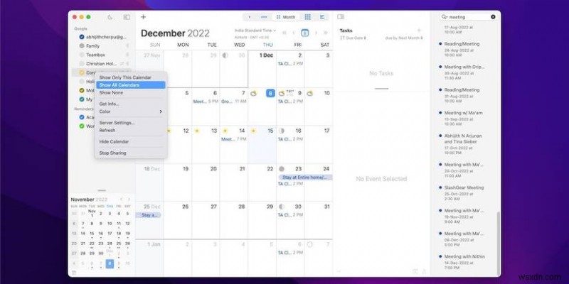 BusyCal이 최고의 Mac 캘린더 앱인 이유: 필수 기능 5가지