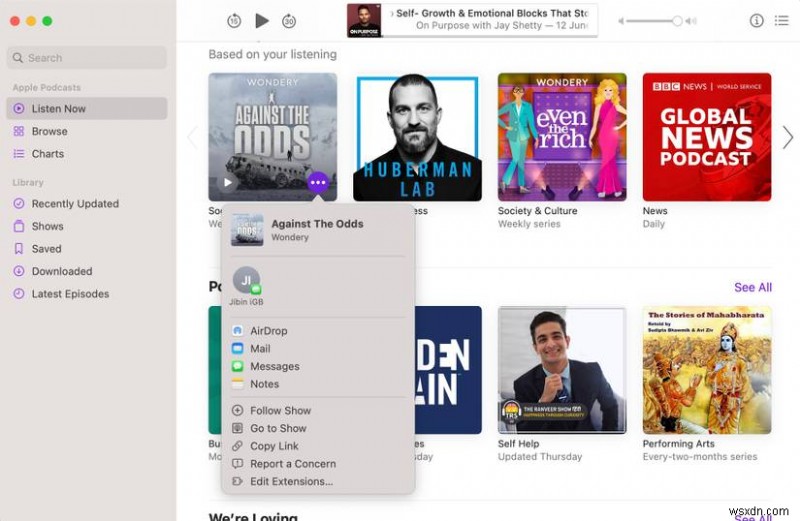 macOS 팟캐스트 앱 완벽 활용법: 초보자를 위한 단계별 가이드