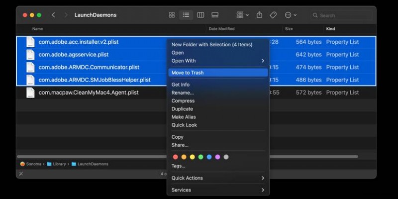 맥에서 Adobe Core Sync 감지 및 완전 제거하는 방법: 단계별 가이드