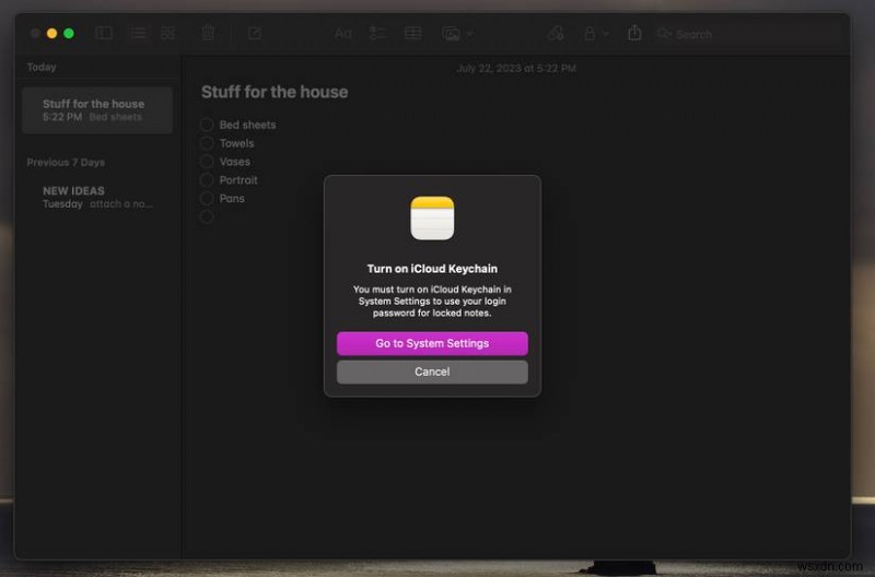 macOS 메모 앱 잠금 완벽 가이드: 비밀번호와 Touch ID로 개인 메모 보호하기