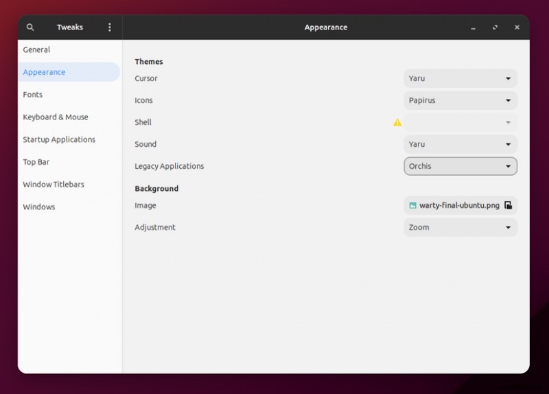 우분투(Ubuntu)에서 GNOME 테마 변경하는 방법: 초보자를 위한 단계별 완벽 가이드