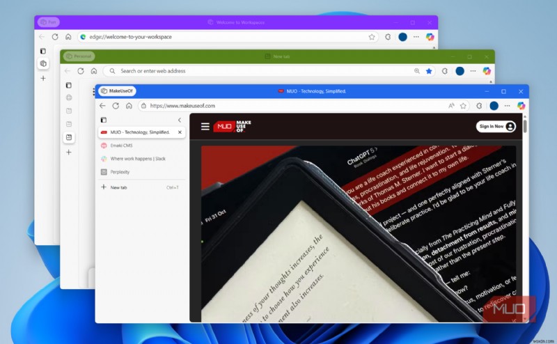 내가 놓치고 있던 Microsoft Edge의 강력한 기능, 워크스페이스 완벽 활용법