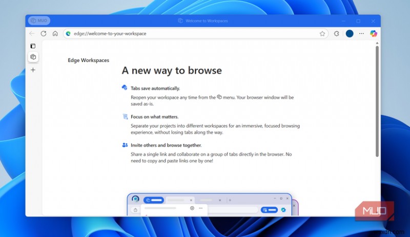내가 놓치고 있던 Microsoft Edge의 강력한 기능, 워크스페이스 완벽 활용법