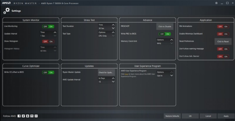 AMD Ryzen Master 완벽 활용법: 라이젠 CPU 오버클러킹 종합 가이드