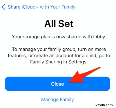 친구와 가족에게 iCloud+ 저장 공간을 손쉽게 공유하는 방법