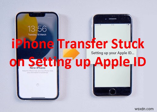 새 아이폰 전송 중 Apple ID 설정 화면에서 멈춤 현상 해결 – 검증된 6가지 방법