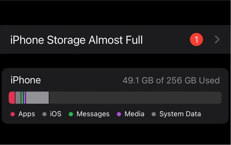 iOS 17/18 업데이트 후  iPhone 저장 공간 거의 가득 참  버그 해결 방법 – 단계별 완벽 가이드