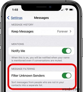 2026 최신 iPhone SMS 스팸 필터 완벽 가이드 – 문자 메시지 스팸 쉽게 차단하고 관리하는 법