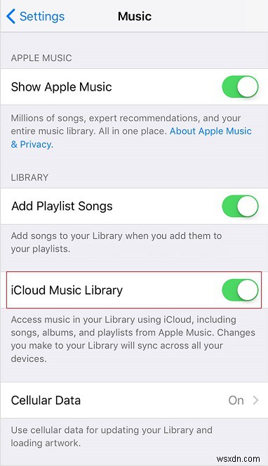 iTunes iCloud 음악 라이브러리가 켜져 있습니다 오류 해결 및 로컬 음악 iPhone 동기화 방법