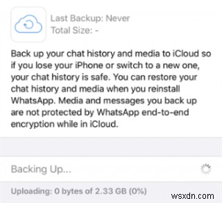 아이폰 WhatsApp 백업 실패 해결하는 9가지 효과적인 방법