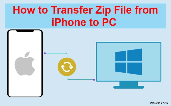 iPhone에서 Windows PC로 Zip 파일 전송하는 방법: 단계별 완벽 가이드