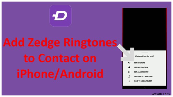 아이폰·안드로이드 연락처마다 Zedge 벨소리 따로 설정하는 방법 총정리