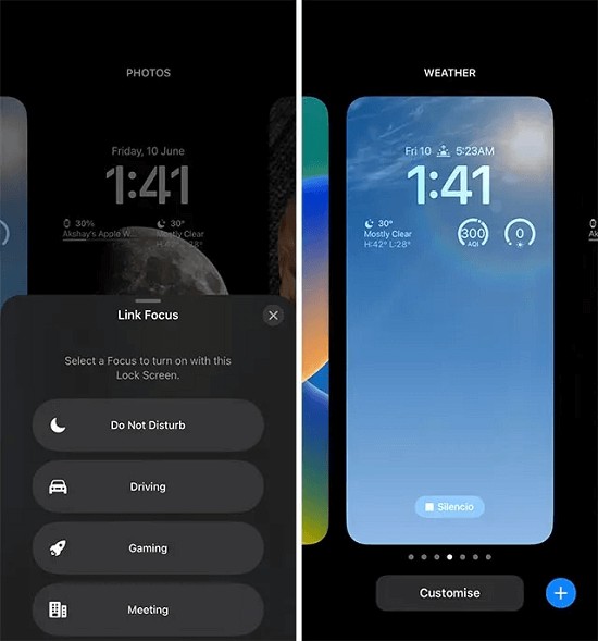 iOS 16 잠금 화면 완전 정복: 아이폰 개성 맞춤 설정을 위한 완벽 가이드