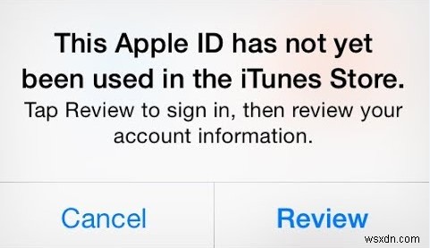 iTunes Store에서 사용되지 않는 Apple ID 오류 해결 – 빠른 수정 가이드