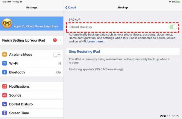 저장 공간이 충분한데도 iPad iCloud 백업이 실패한다면? 원인과 해결 방법 총정리