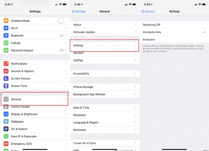 아이폰 간 블루투스 연락처 전송 방법: AirDrop 활용 단계별 가이드