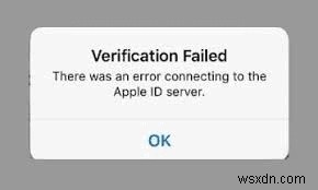 Apple ID 서버 연결 오류 해결 방법 10가지 총정리