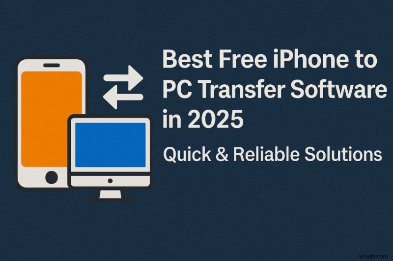2026년 최고의 무료 아이폰-PC 파일 전송 프로그램 – 빠르고 안전한 iTunes 없는 전송 방법