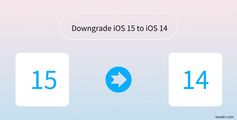 iOS 15 베타에서 iOS 14로 안전하게 다운그레이드하는 방법: 단계별 완벽 가이드
