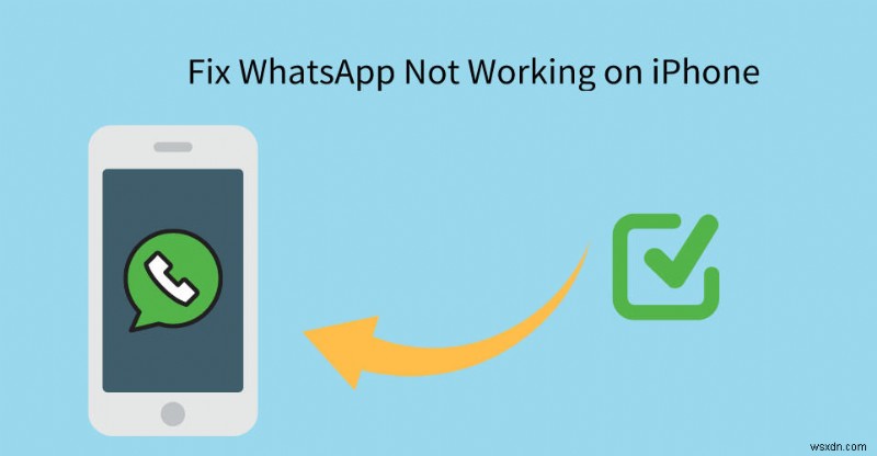 아이폰에서 WhatsApp이 작동하지 않을 때? 빠른 문제 해결 완벽 가이드
