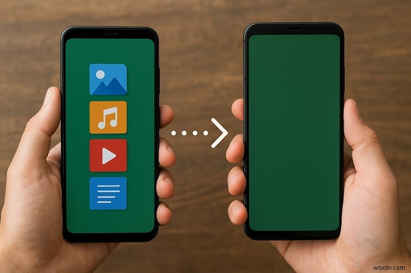 안드로이드 간 파일 전송 완벽 가이드: USB, 블루투스, Wi-Fi, 클라우드부터 MobileTrans까지