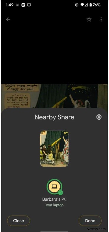 구글 근거리 공유(Nearby Share)로 안드로이드에서 윈도우 PC로 파일 무선 전송하는 완벽 가이드