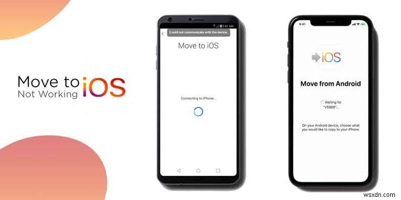 Move to iOS로 연락처가 전송되지 않을 때, 4가지 검증된 해결 방법