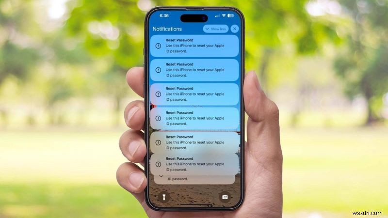 iPhone에 갑자기 뜨는  이 iPhone으로 Apple ID 비밀번호 재설정  알림, 5가지 해결 방법