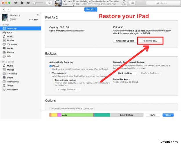비활성화된 iPad 복원 방법: iTunes 연결로 빠르게 잠금 해제하기