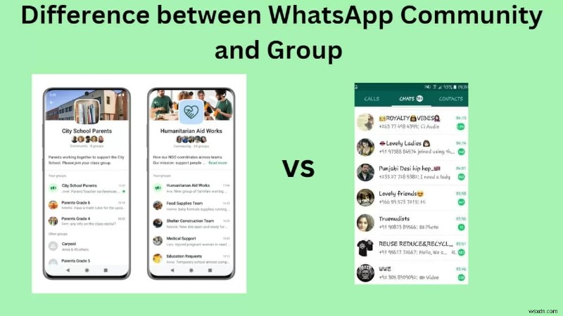 WhatsApp 커뮤니티 vs 그룹: 나에게 맞는 기능은 무엇일까?
