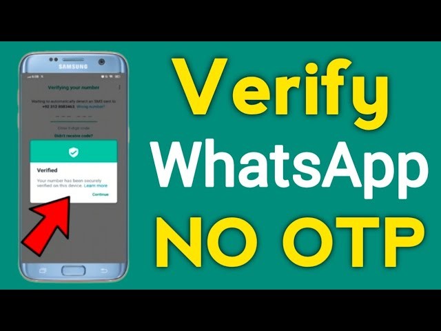 인증 코드 없이 WhatsApp 계정을 인증하는 6가지 검증된 방법