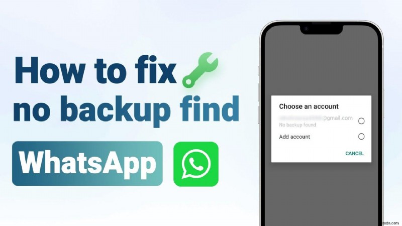 WhatsApp  백업을 찾을 수 없음  오류, 원인부터 해결까지 완벽 가이드