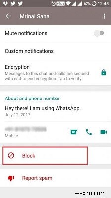 휴대폰 주소록에는 그대로 보관하면서 WhatsApp에서만 연락처 삭제하는 방법