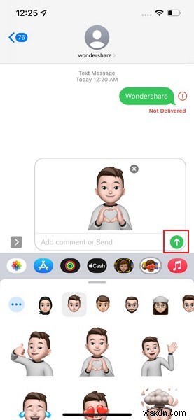 아이폰 WhatsApp에서 미모티콘 스티커 보내는 방법, 단계별 완벽 가이드