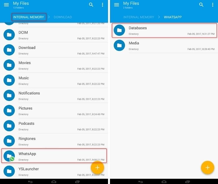 WhatsApp Crypt14 데이터베이스 파일을 안전하게 해독하고 보는 방법
