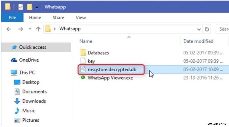 WhatsApp Crypt14 데이터베이스 파일을 안전하게 해독하고 보는 방법