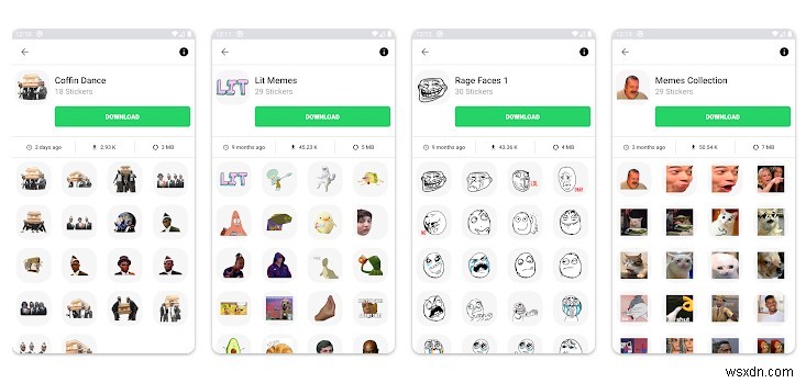 2026년 필수 WhatsApp 스티커 TOP 10 – 유머부터 애니메이션, 밈까지