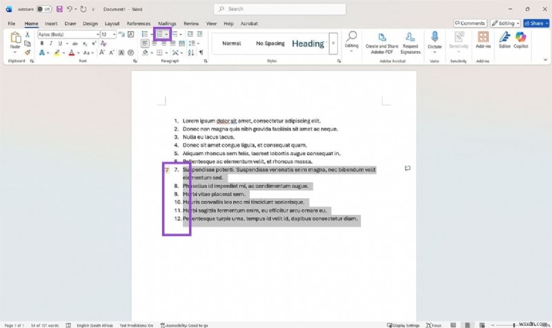 Microsoft Word에서 번호 매기기 재설정하는 방법: 초보자도 따라 하는 4가지 방법