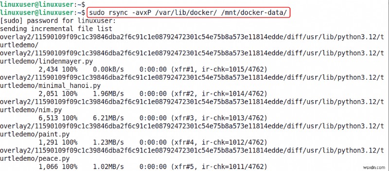 디스크 공간 확보: Docker 볼륨을 더 큰 파티션으로 안전하게 이동하는 방법
