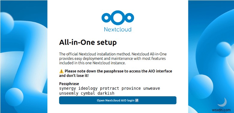 우분투(Ubuntu)에 Nextcloud AIO 안전하게 설치하기: 완벽한 단계별 가이드