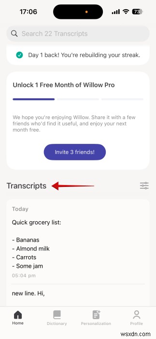 Willow: 안정적인 음성 입력을 위한 가장 정확한 받아쓰기 키보드 앱