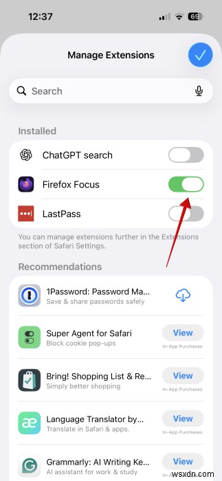 Safari + Firefox Focus: 아이폰 프라이버시를 위한 최고의 브라우저 설정