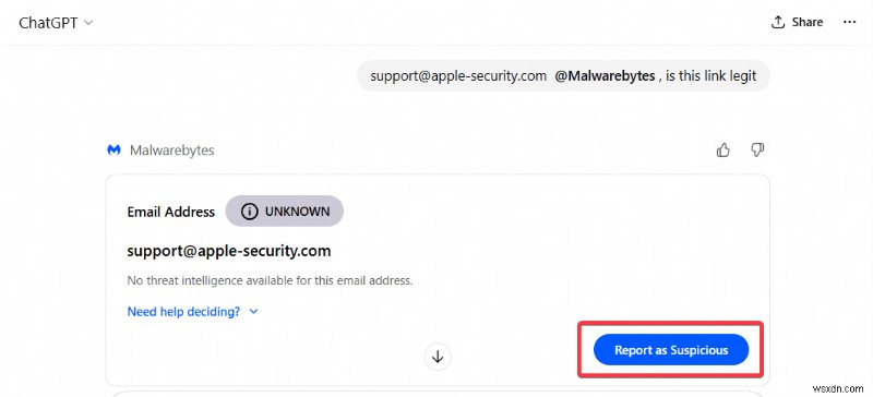 ChatGPT에 통합된 Malwarebytes로 사기 즉시 감지하는 방법