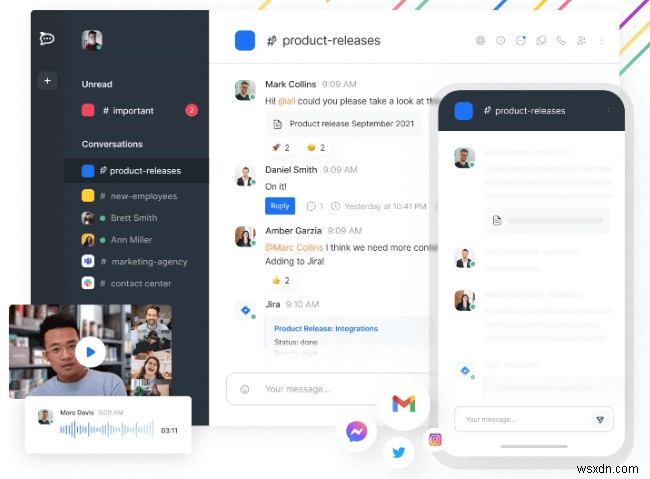 2024년 리눅스용 Microsoft Teams 최고의 대안 – 추천 16선