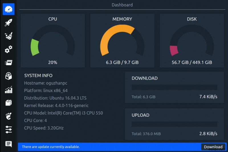 Debian, Ubuntu, Linux Mint에서 디스크 공간 확보를 위한 최고의 GUI 도구 5가지