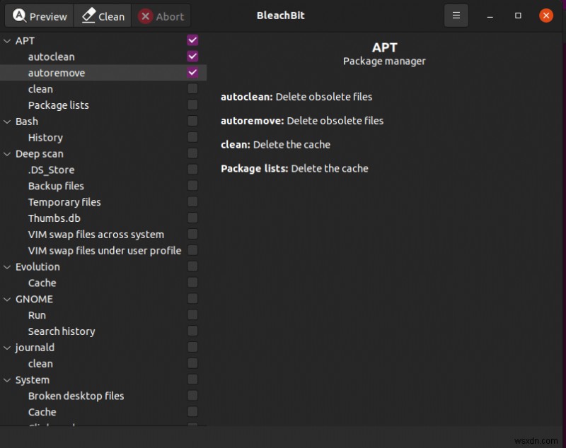 Debian, Ubuntu, Linux Mint에서 디스크 공간 확보를 위한 최고의 GUI 도구 5가지