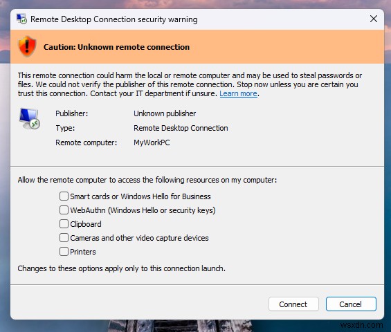 마이크로소프트, Windows 11·10·서버의 원격 데스크톱 경고 오류 표시 문제 해결