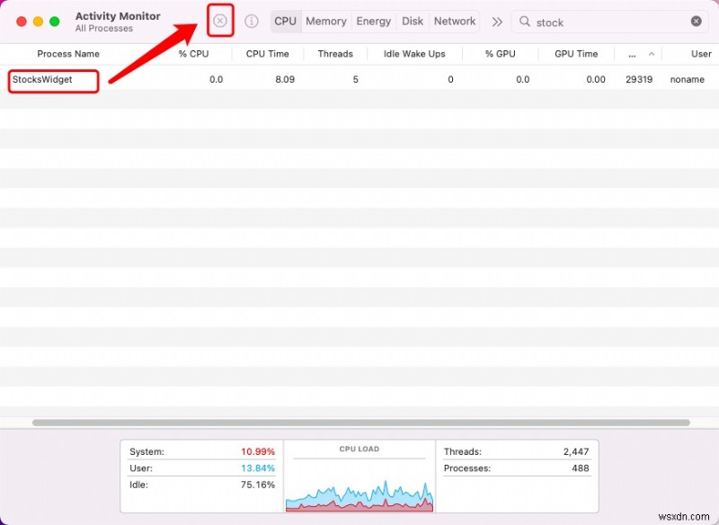 macOS 주식(Stocks) 앱 자동 실행 문제 해결 – 백그라운드 팝업 완전히 없애는 방법